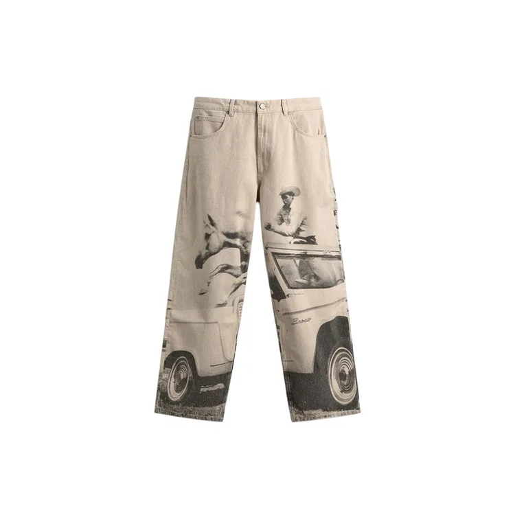 Мужские джинсы прямого кроя Image Color ZARA, Image Color