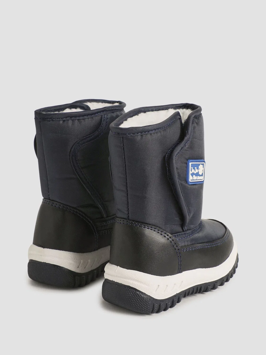 Сапоги зимние Cosy Snow Boots Jojo Maman Bébé, темно-синий — фото 2