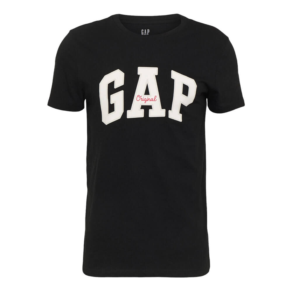 

Футболка Gap Logo Arch, черный