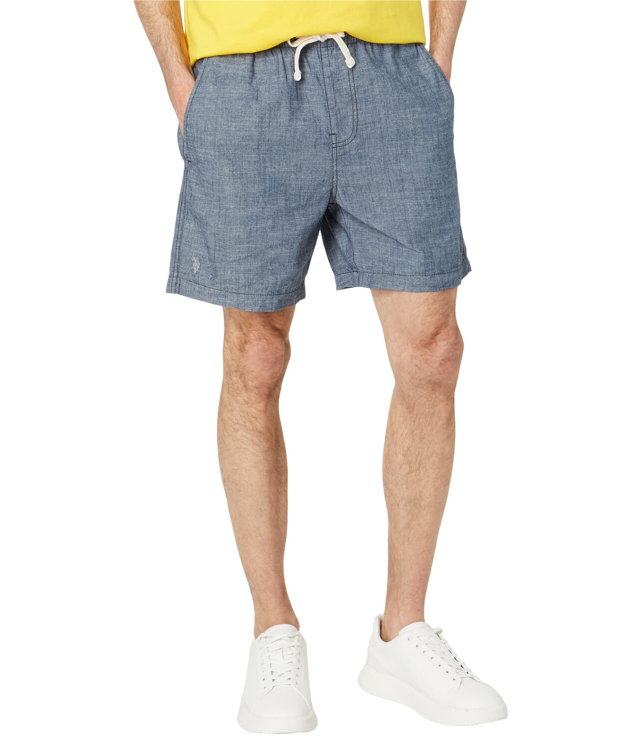 

Шорты U.S. POLO ASSN., 8" Drawstring Canvas Shorts