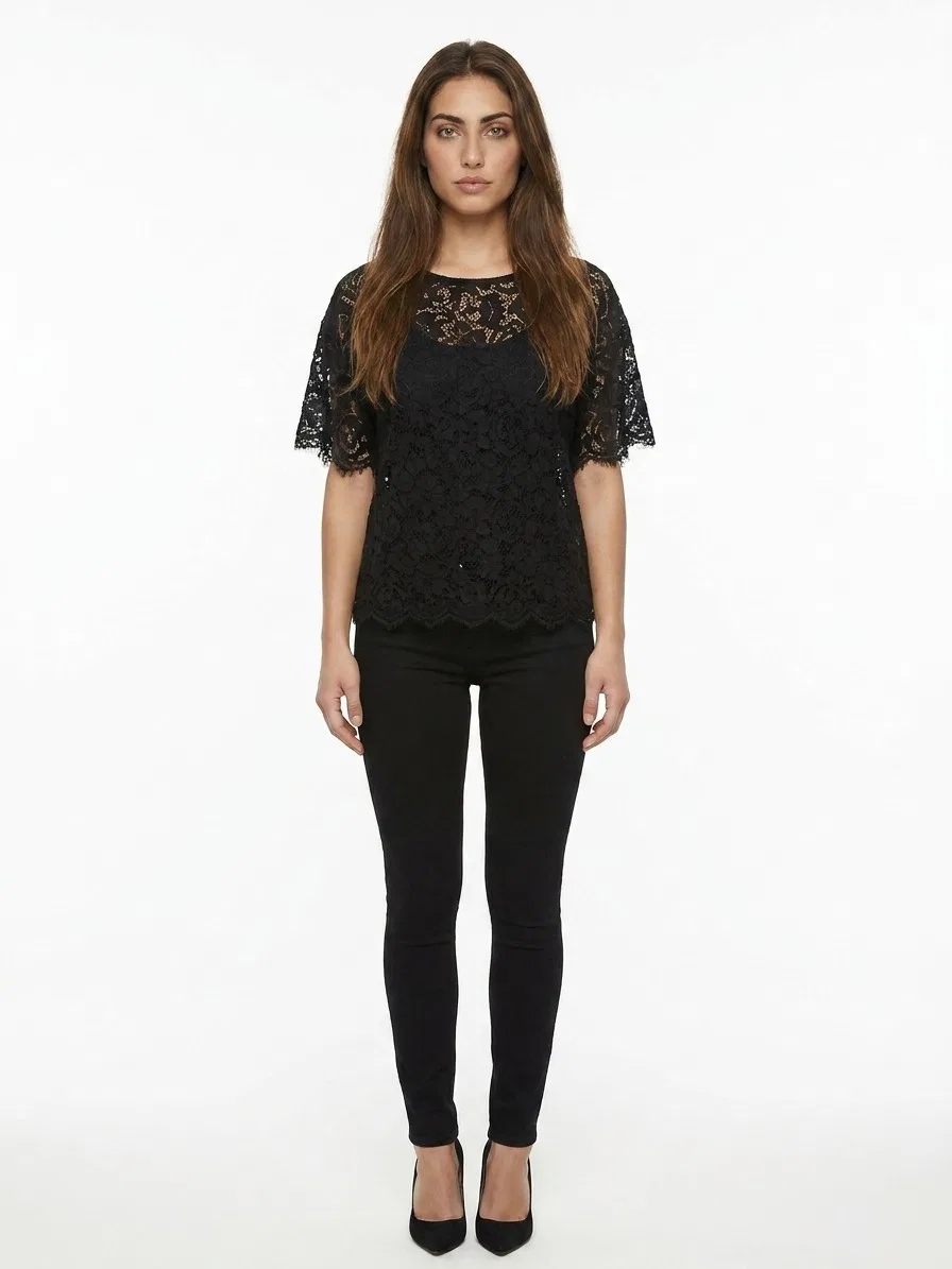 Женская футболка из хлопка Dolce & Gabbana, Black