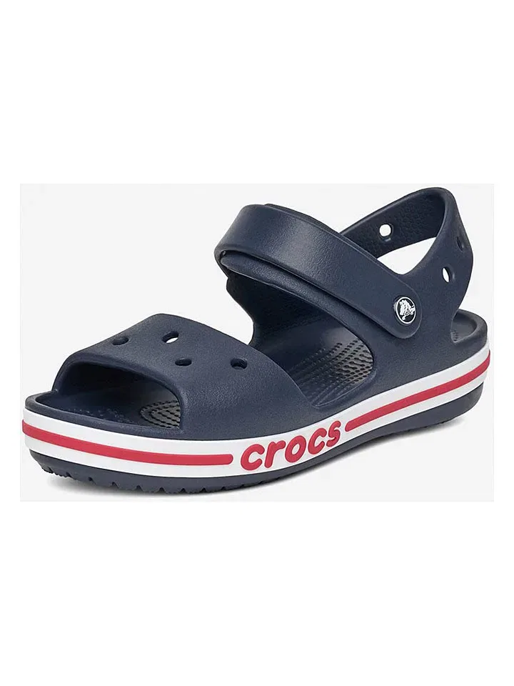 Сандалии с ремешками Bayaband Crocs, темно-синий — фото 3