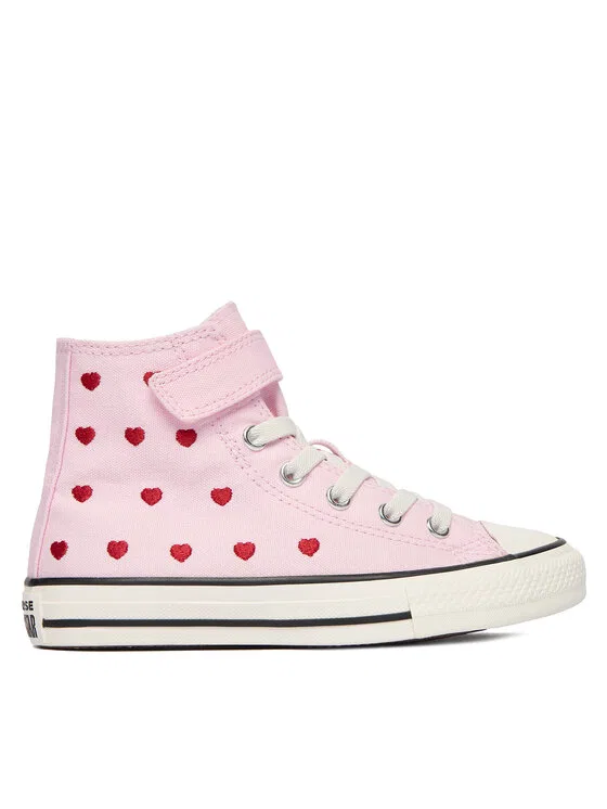 Кеды Chuck Taylor All Star Hearts & Roses Easy-On Chuck Taylor All Star Hearts Roses Easy-On Converse, розовый