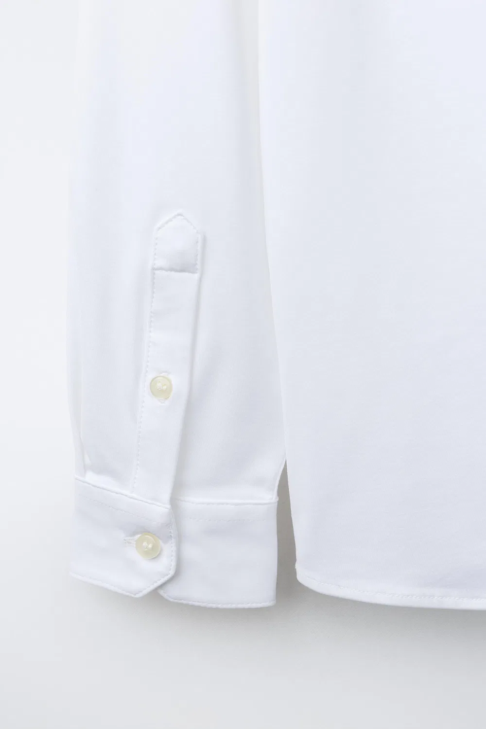 СУПЕРЭЛАСТИЧНАЯ РУБАШКА ZARA, White — фото 4