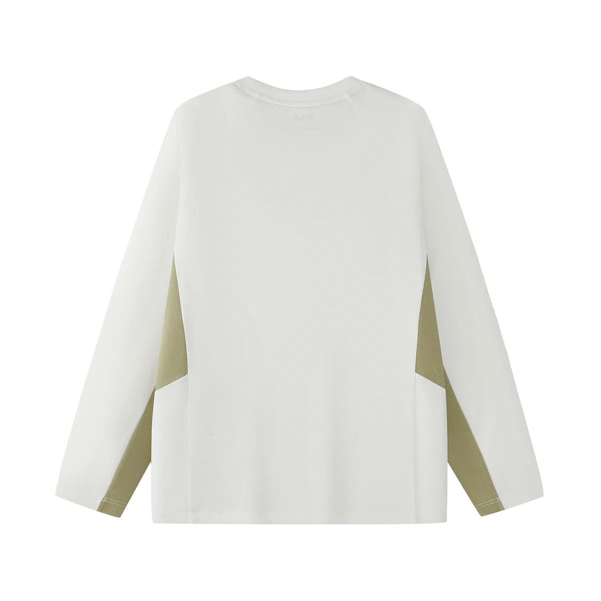 Детская футболка с круглым вырезом, свободный крой T Shirts Crew Neck Moderate, FILA KIDS, Cloud White — фото 3