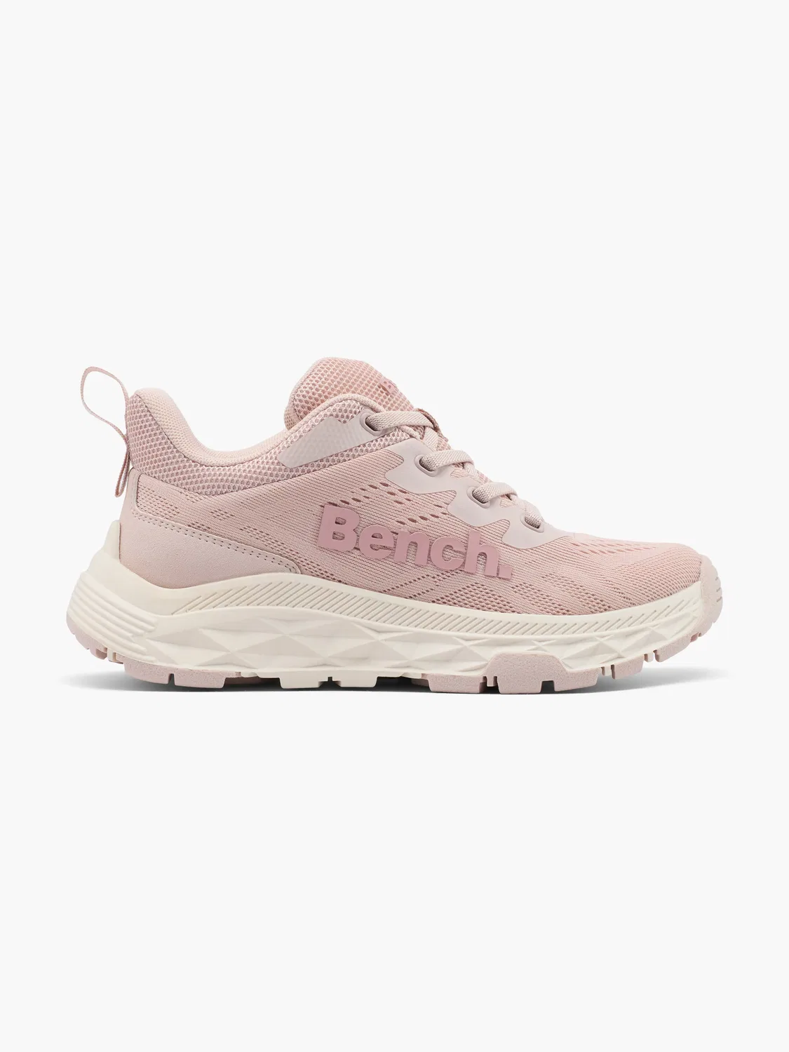 Детские кроссовки на шнуровке Bench, розовый