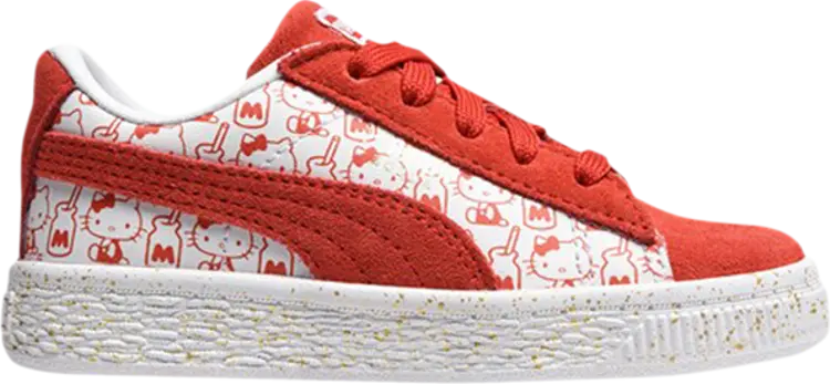 

Кроссовки Puma Hello Kitty x Suede Classic Infant Bright Red, красный