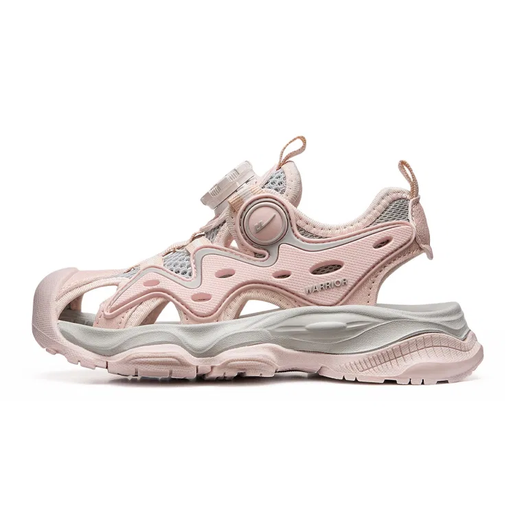 Детские сандалии с закрытым носком Pink WARRIOR