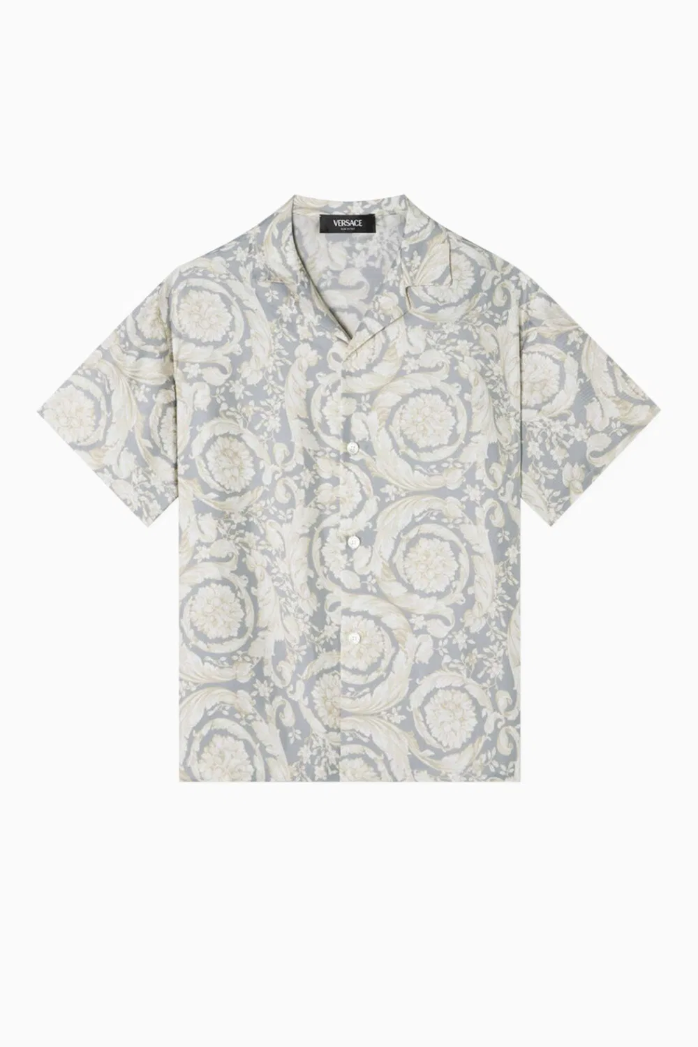 Рубашка из шелка Barocco Informal Versace