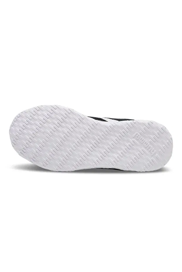 Детские туфли для девочек с коротким каблуком Actus recycled jr kids shoes Hummel, Black — фото 3