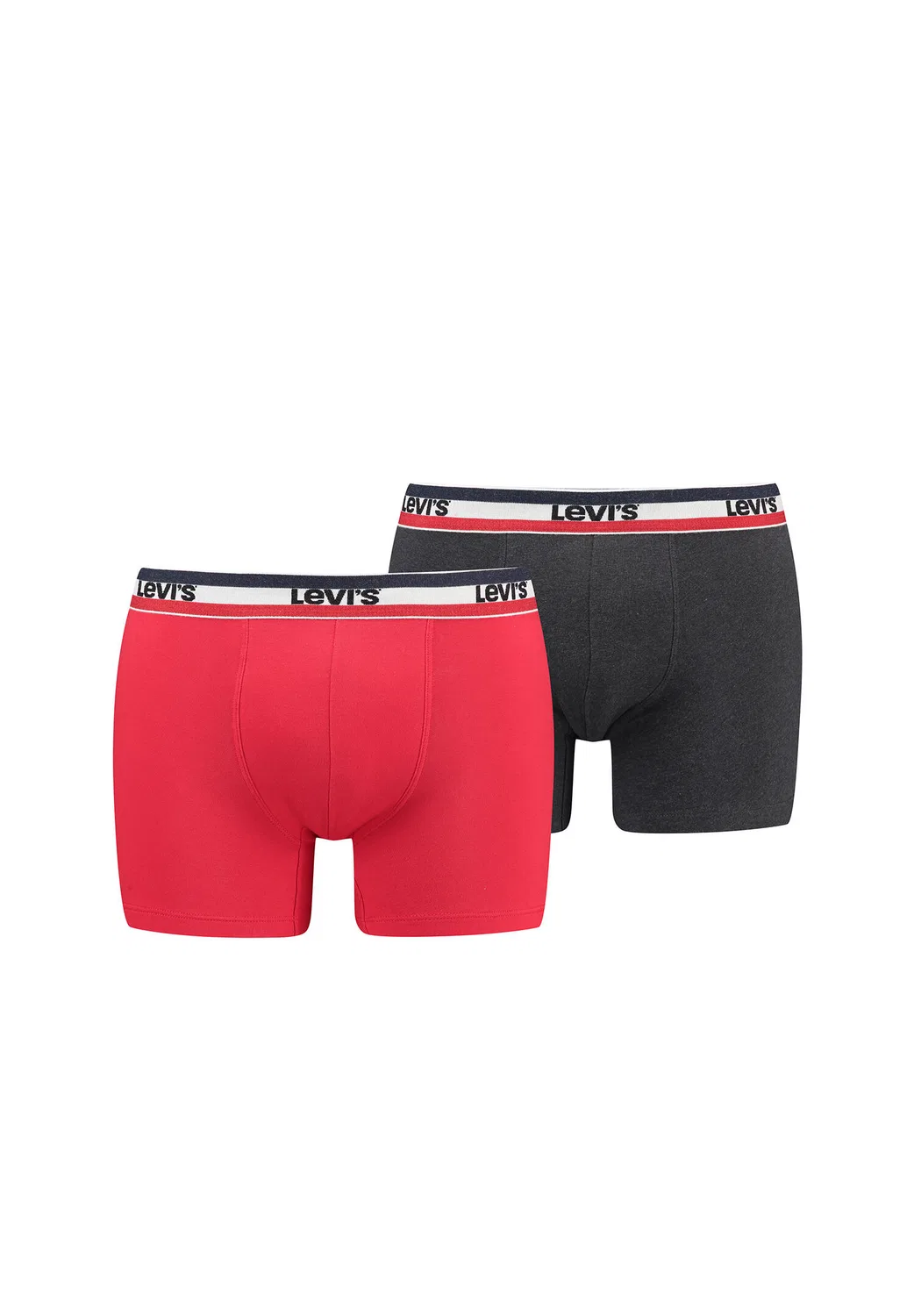 Мужские боксеры из органического хлопка Levi's Sportswear, Zinnoberrot — фото 2