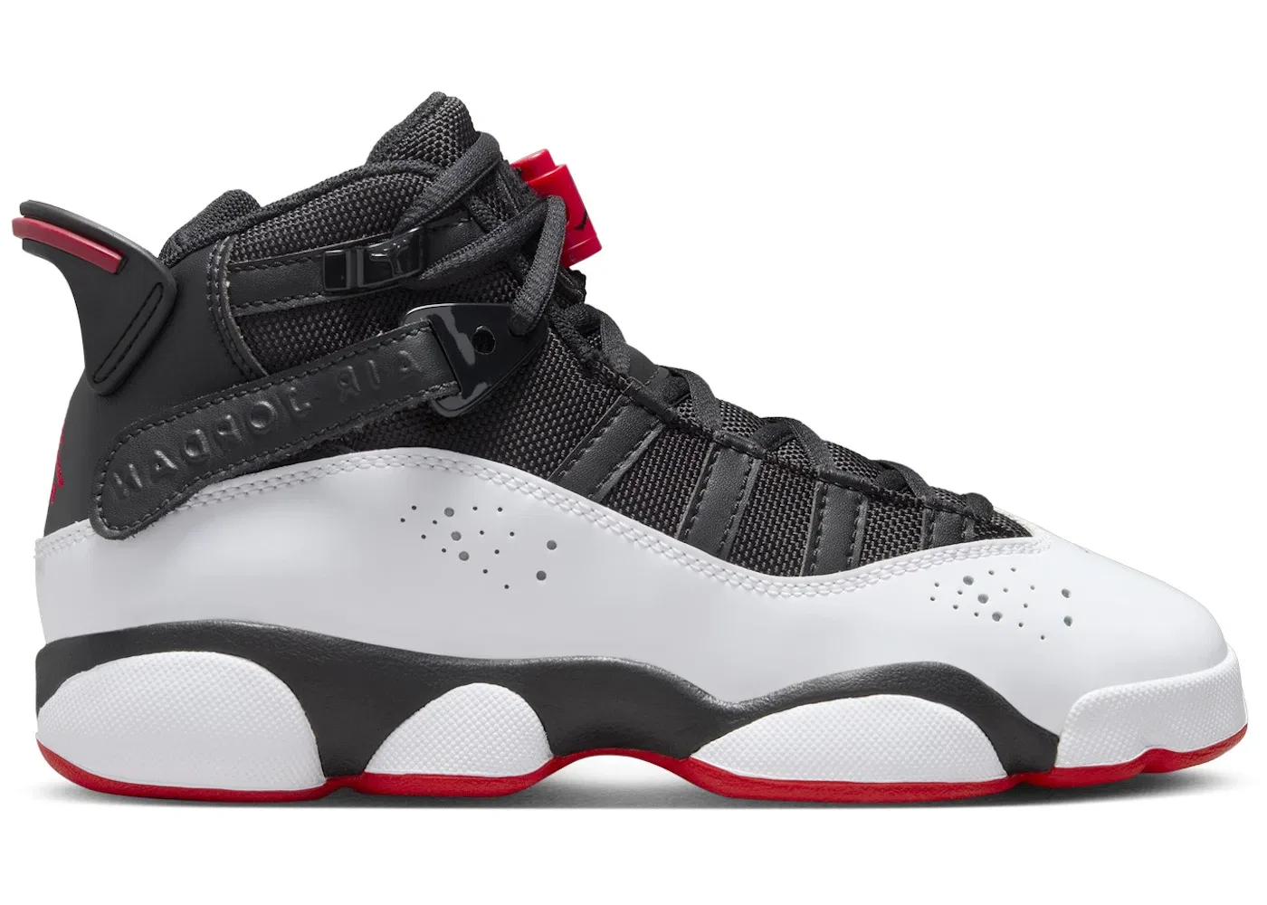 Детские кроссовки Lifestyle Jordan 6 Rings Jordan, Black/White/University Red