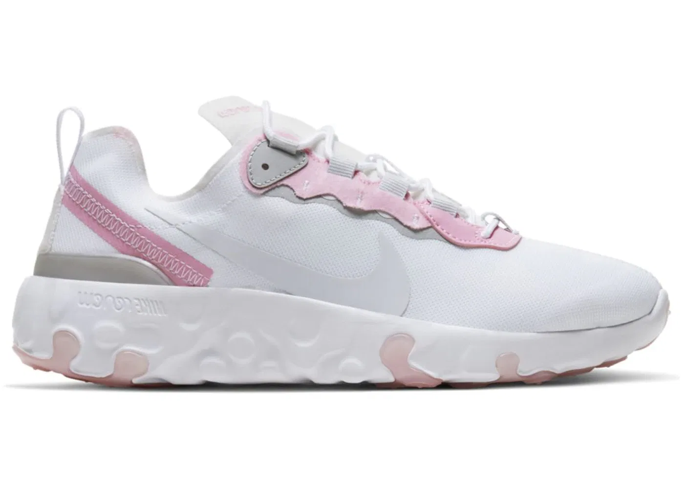 Детские кроссовки Lifestyle Nike Renew Element 55, White/Pink/Light Smoke Grey/Pure Platinum