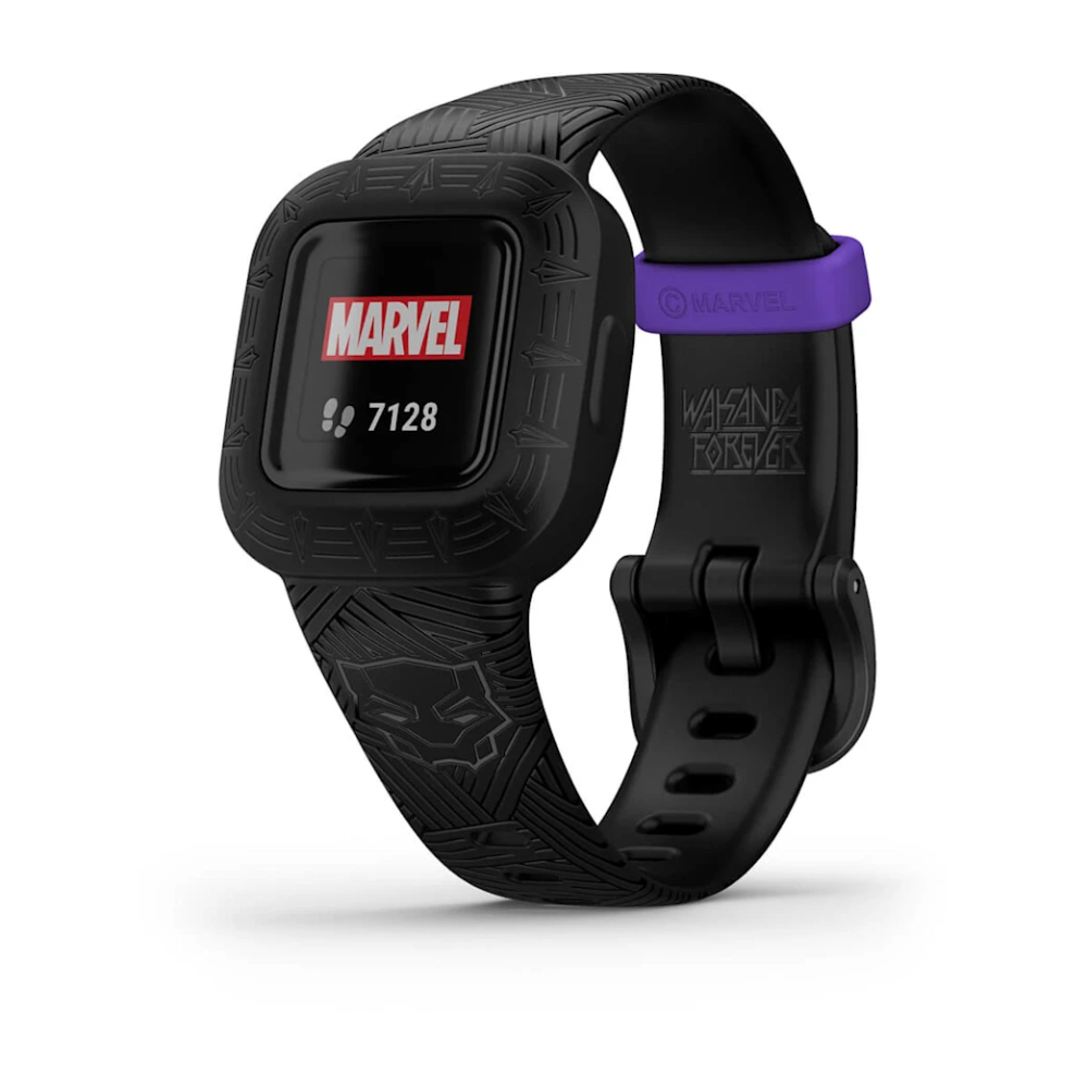 

Фитнес-браслет Garmin vivofit jr. 3, Bluetooth, Marvel Black Panther, Черный, Фитнес-браслет Garmin vivofit jr. 3, Bluetooth, Marvel Black Panther