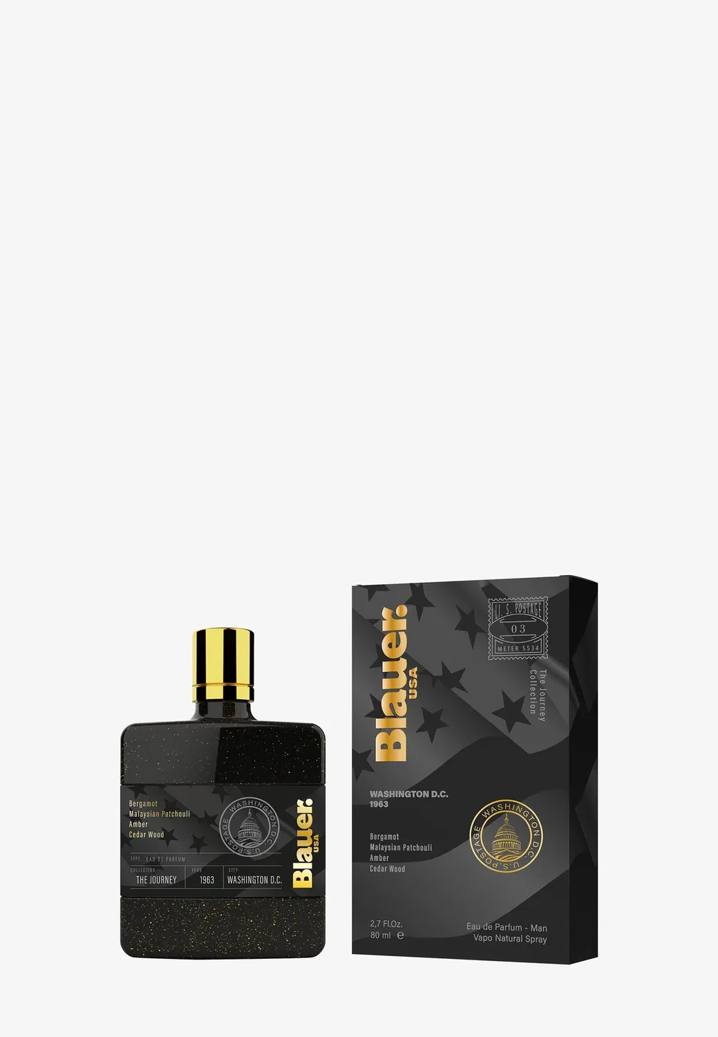 Blauer the travel Collection Washington 1963 edp man - парфюмированная вода Blauer Fragrances, 80 мл