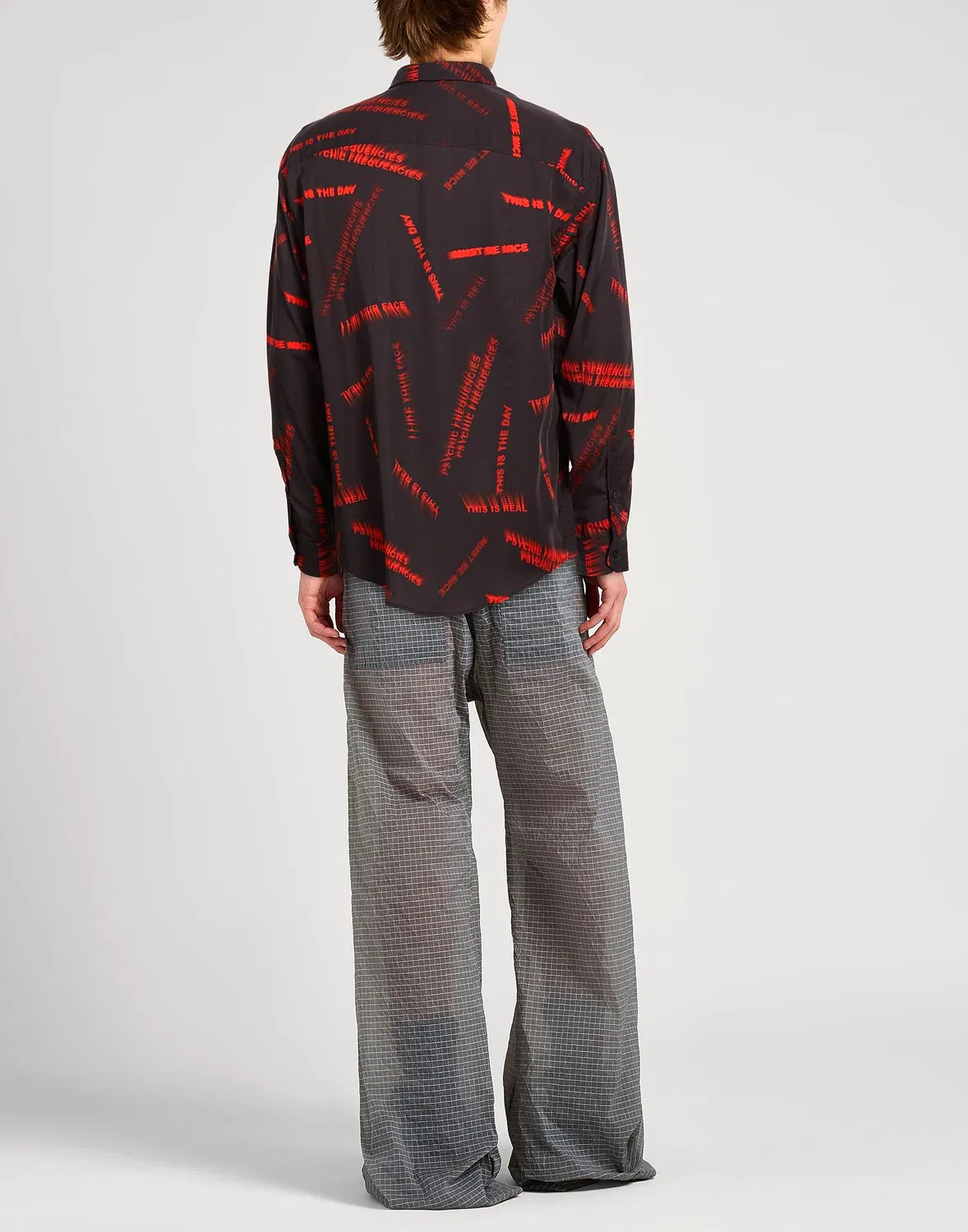 Мужская рубашка regular-fit из лиоцелла Diesel, черный — фото 3