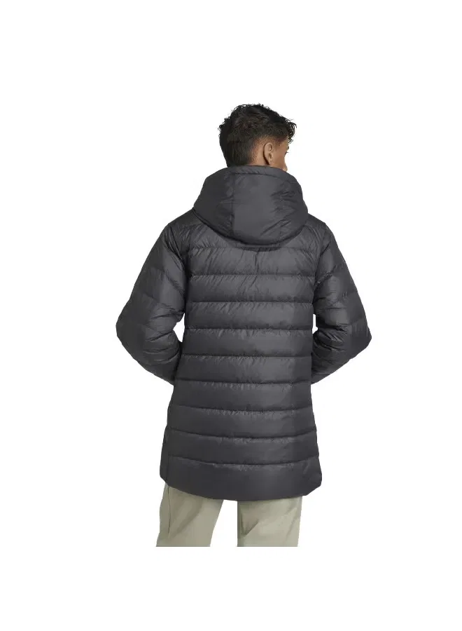 Куртка пуховая с длинным рукавом Ess 3s ld hd pa Adidas, черный — фото 3