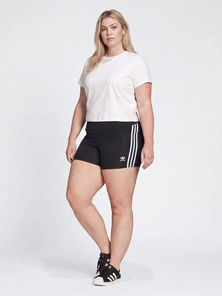 Свободные спортивные штаны ADIDAS черного цвета — фото 3