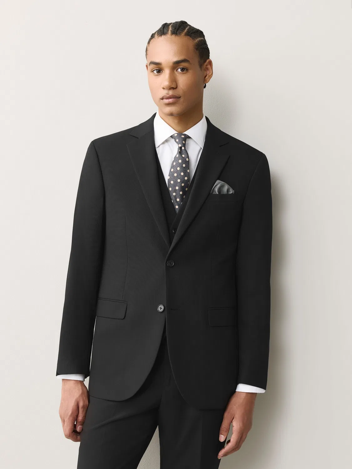 Пиджак классический Regular Fit Essential Next, черный