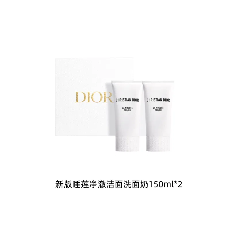 Набор очищающих пенок для лица с экстрактом кувшинки, 150 мл × 2, DIOR, White — фото 2