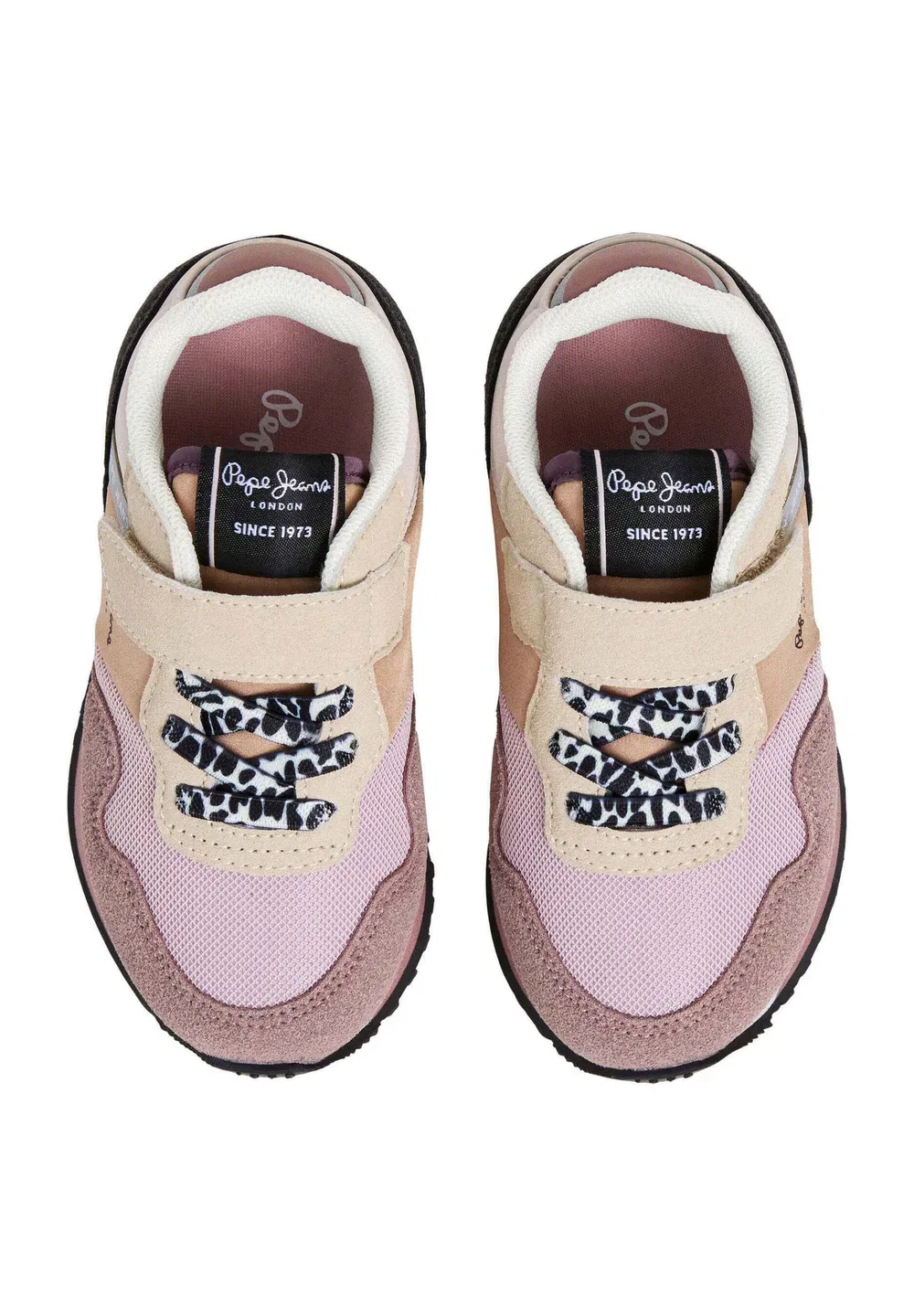 Кроссовки London Fame GK - детская обувь Pepe Jeans, Bleach Pink — фото 3