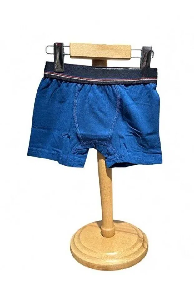 Детские боксеры для мальчиков хлопковые Zekids, Navy Blue — фото 2