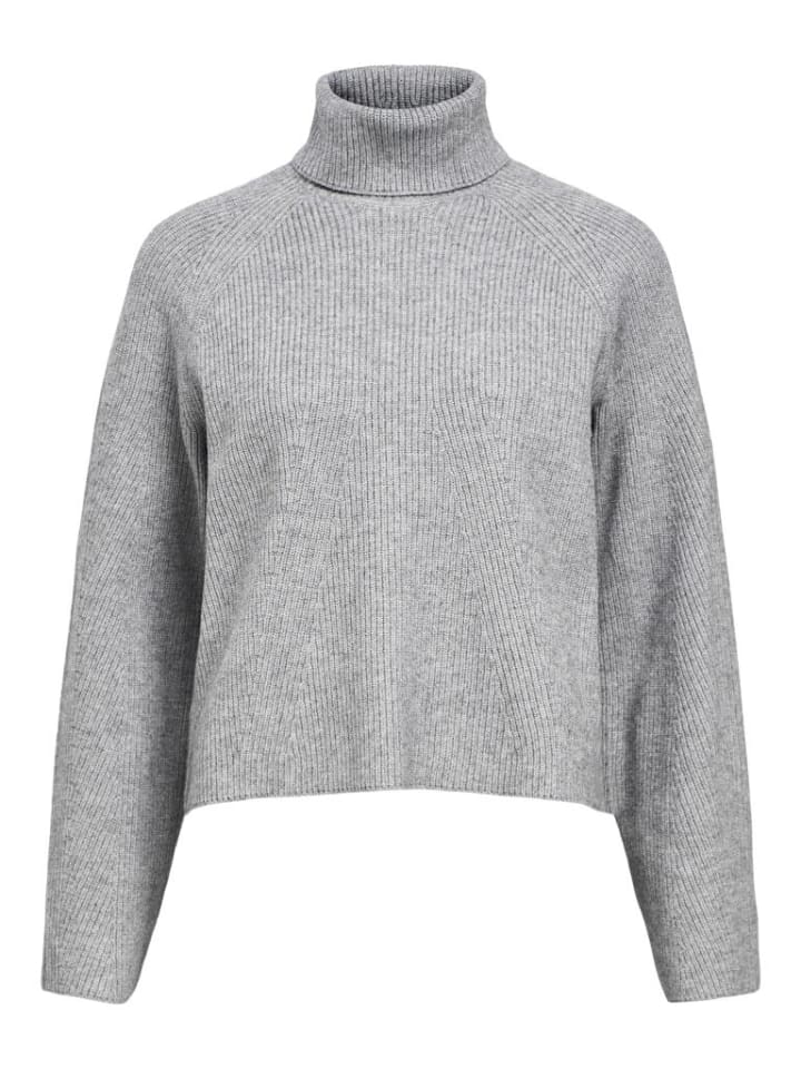 

Object Пуловер цвета средне-серый меланж