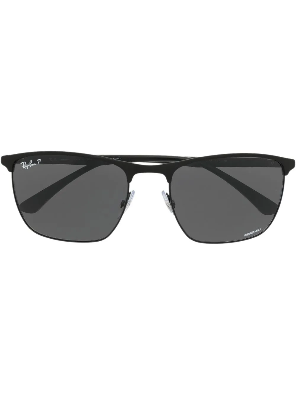 

Солнцезащитные очки Chrominance в квадратной оправе Ray-Ban, черный