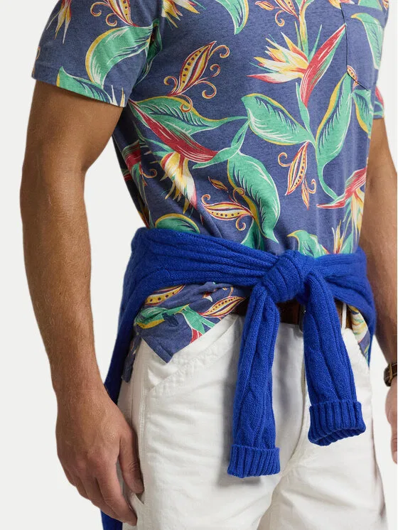 Поло standard fit Polo Ralph Lauren, мультиколор — фото 4