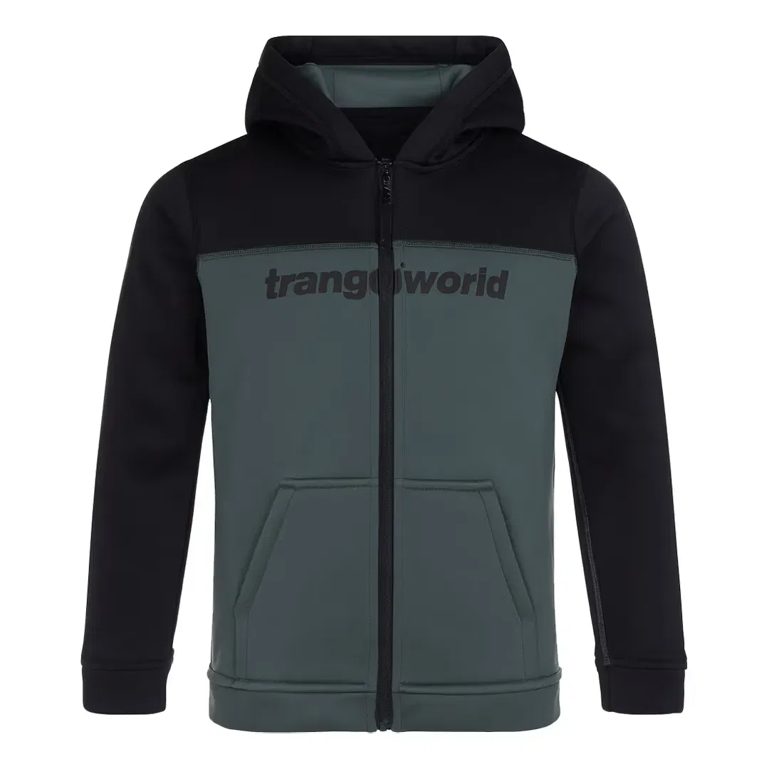 Детская куртка для мальчиков эластичная Oby v02 Trangoworld, Grey / Black
