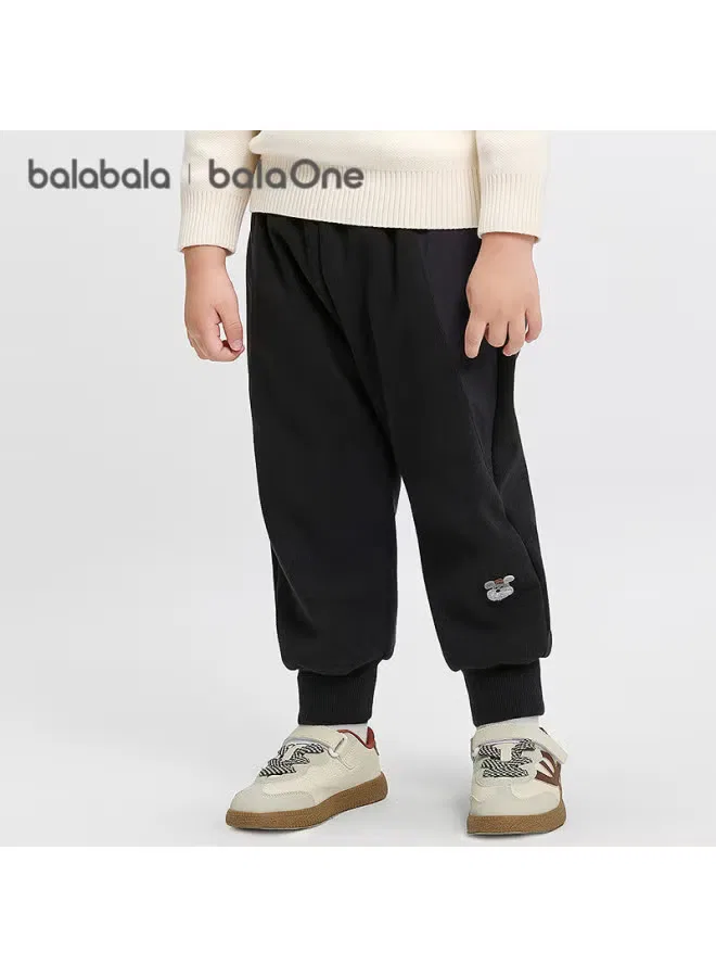 Штаны-джоггеры утепленные с флисовой подкладкой 209425108211 Balabala — фото 3