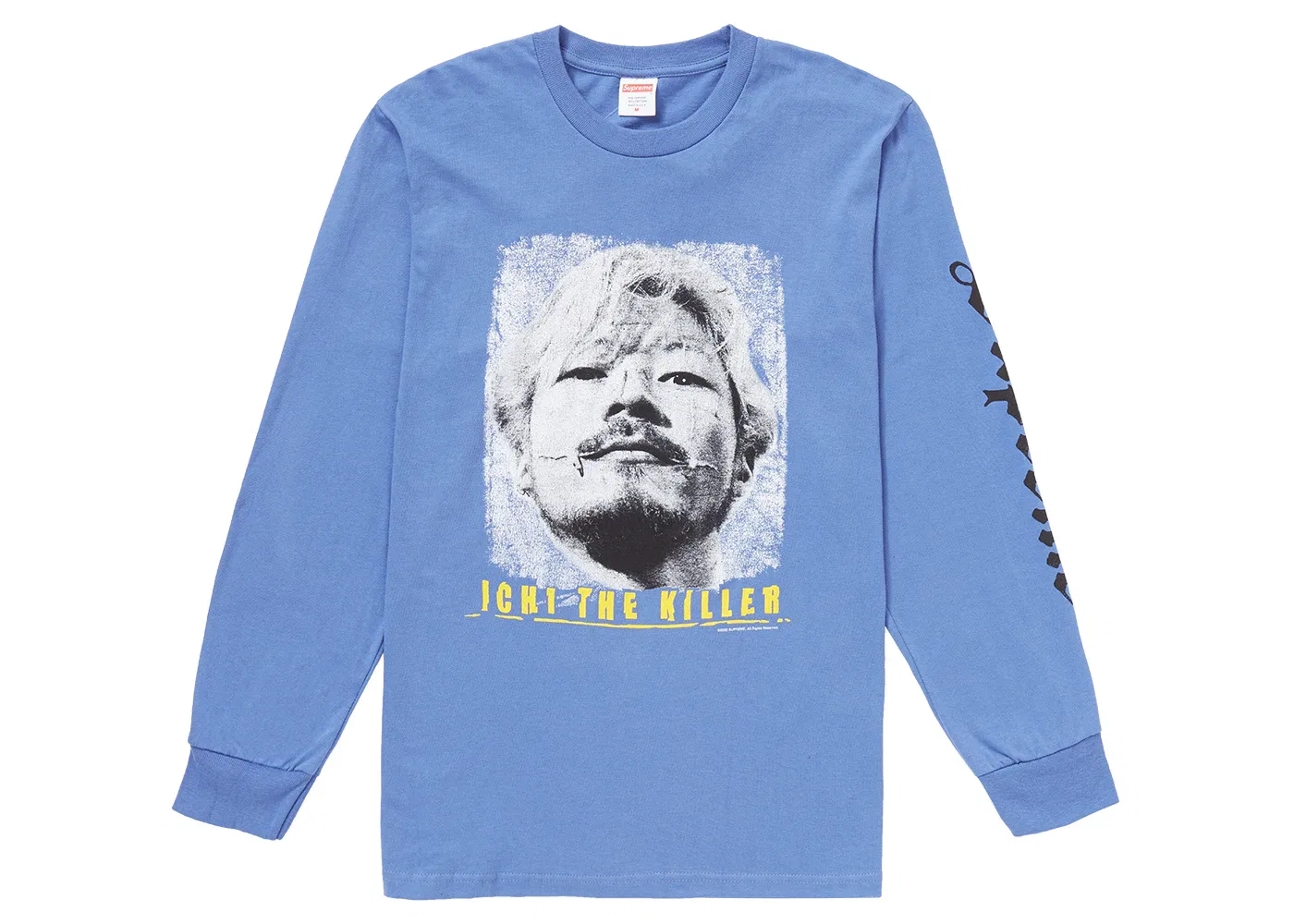 Мужская футболка с длинным рукавом Supreme Ichi The Killer L/S Tee, Light Purple