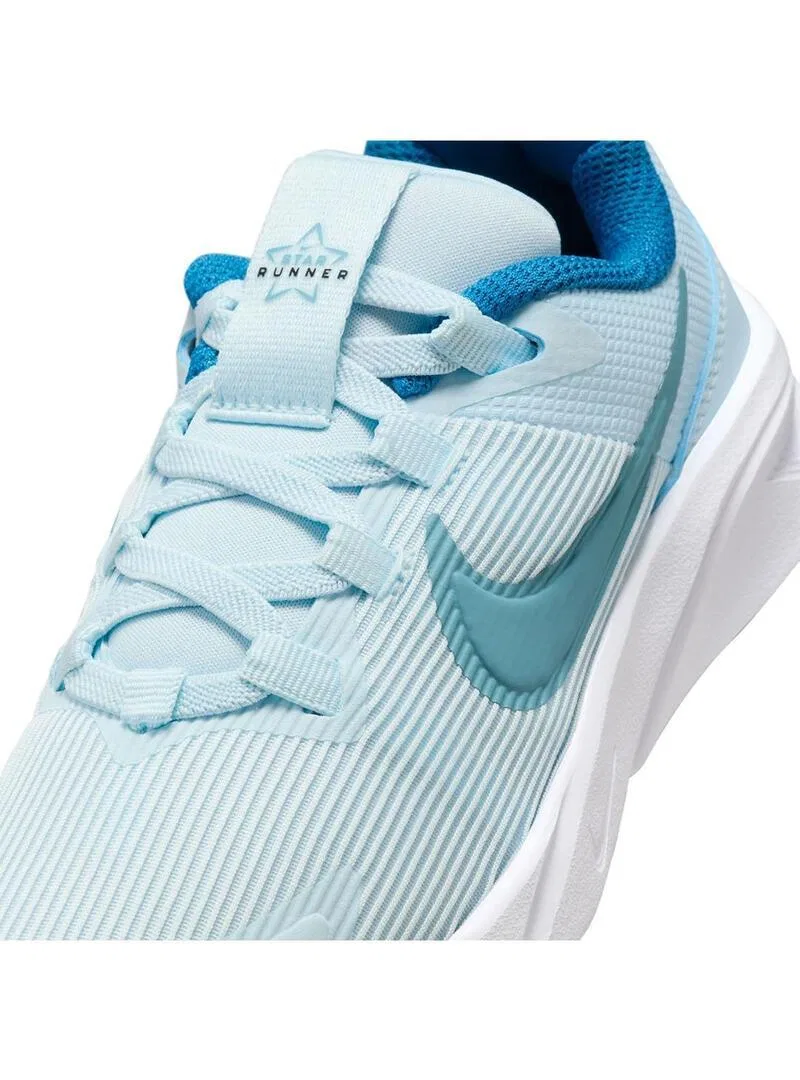 Детские спортивные кроссовки Nike Star Runner 4, цвет Bunt Hellеs Himmelblau Cyanblau — фото 3