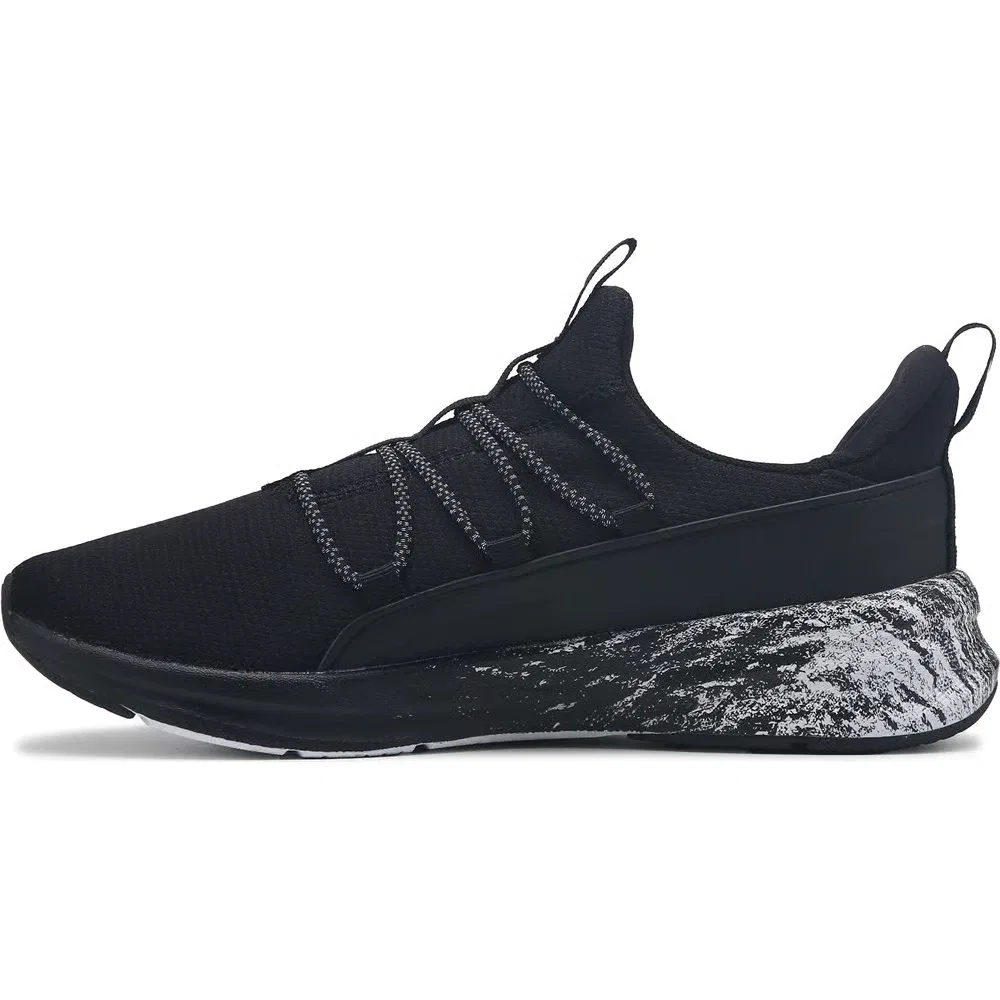 Детские кроссовки one4all 2.0 Puma, Black/White Wide — фото 3