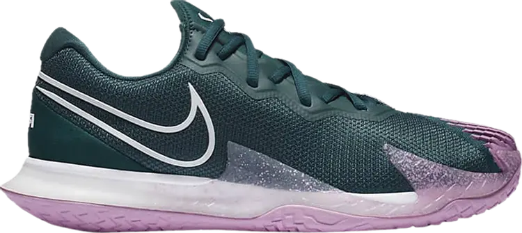 

Лимитированные кроссовки Nike Court Air Zoom Vapor Cage 4 'Dark Teal Pink', синий