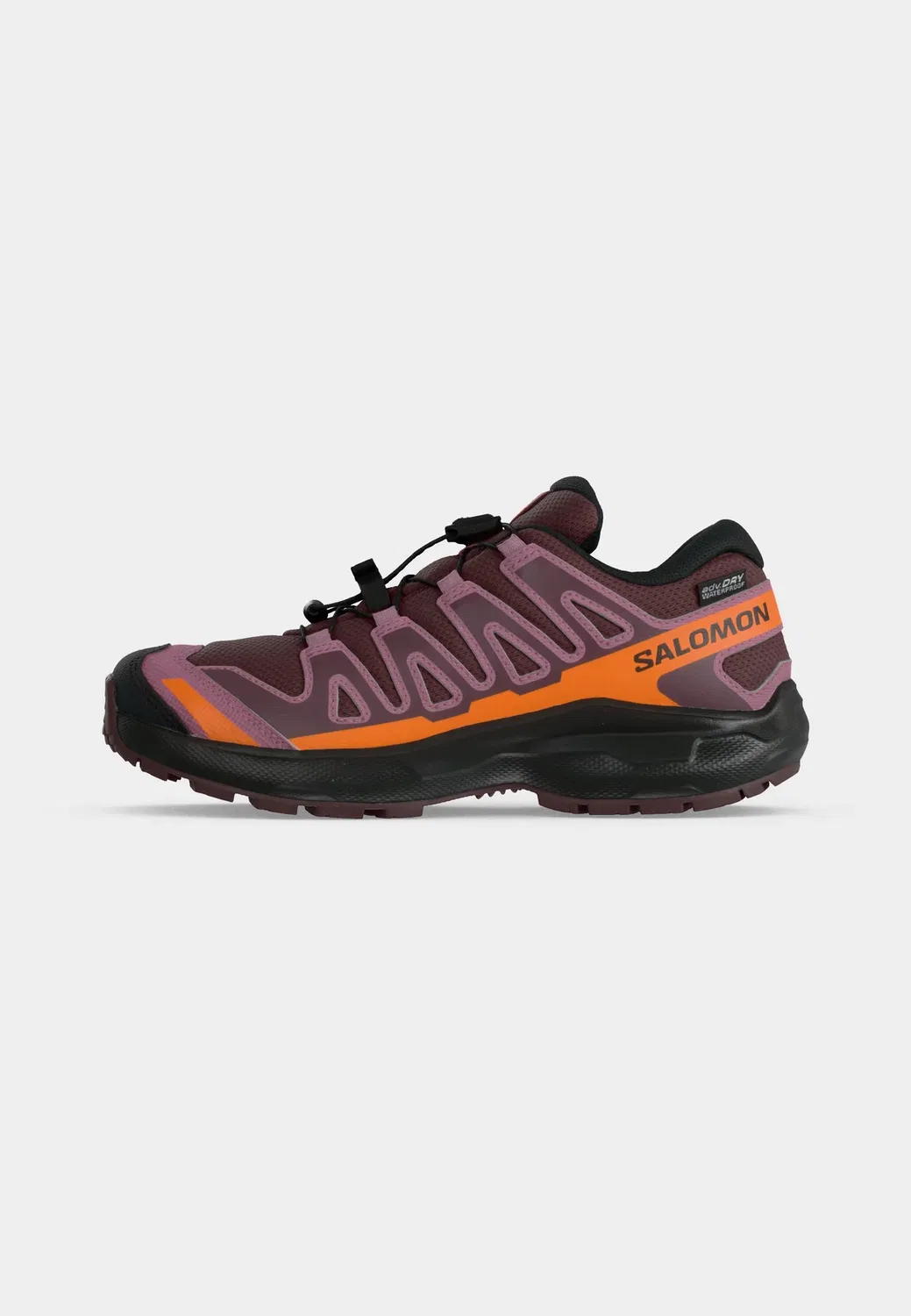 Походные ботинки Salomon XA Pro унисекс, водонепроницаемые, Huckleberry/Black/Nectarine — фото 2