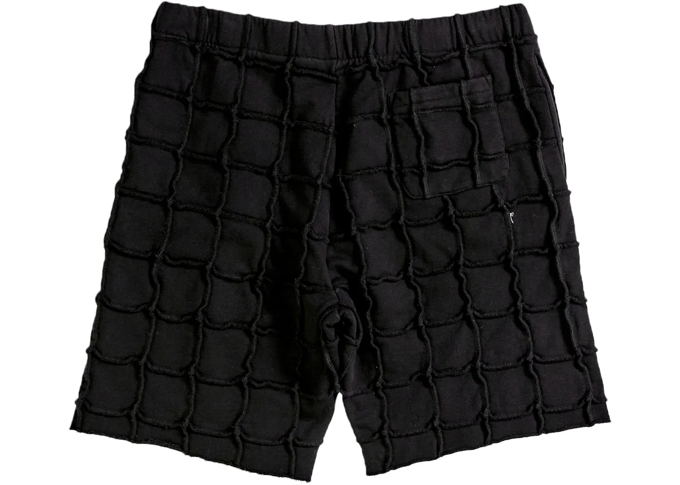 Мужские шорты с принтом Supreme Reverse Patchwork, Black — фото 2