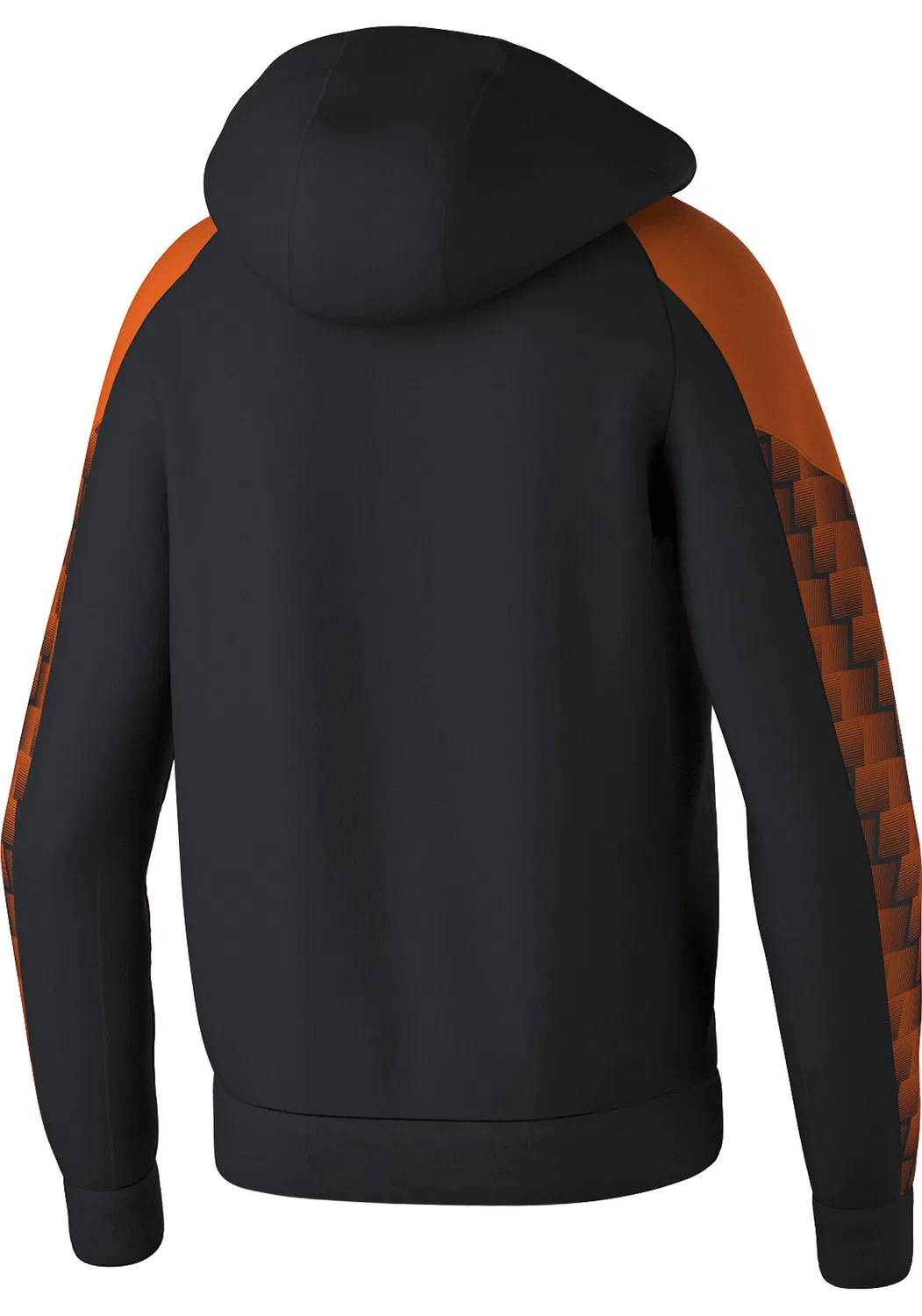 Детская тренировочная куртка с капюшоном EVO STAR Erima, Schwarz Orange — фото 2