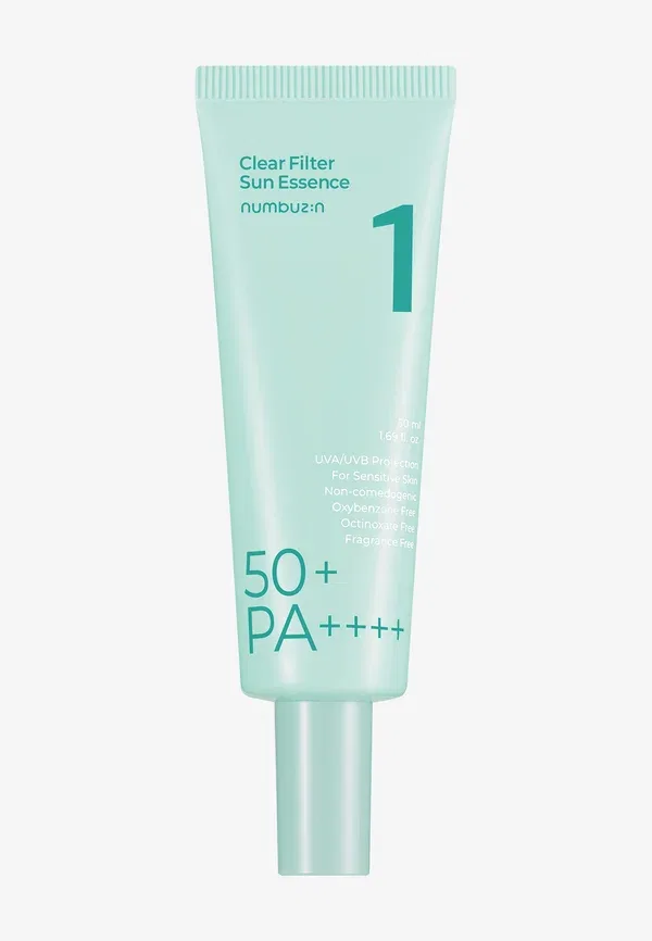 Солнцезащитный крем SPF50+ PA++++ No.1 clear filter sun essence Numbuzin 50 мл