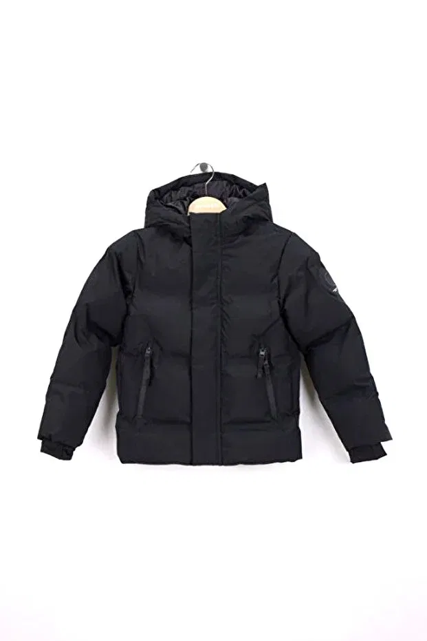 Детское пальто для девочек с принтом Jack & Jones, Black