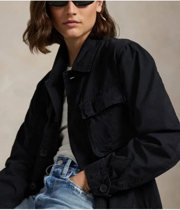 Женская куртка свободного кроя Surplus Polo Ralph Lauren, черный — фото 4
