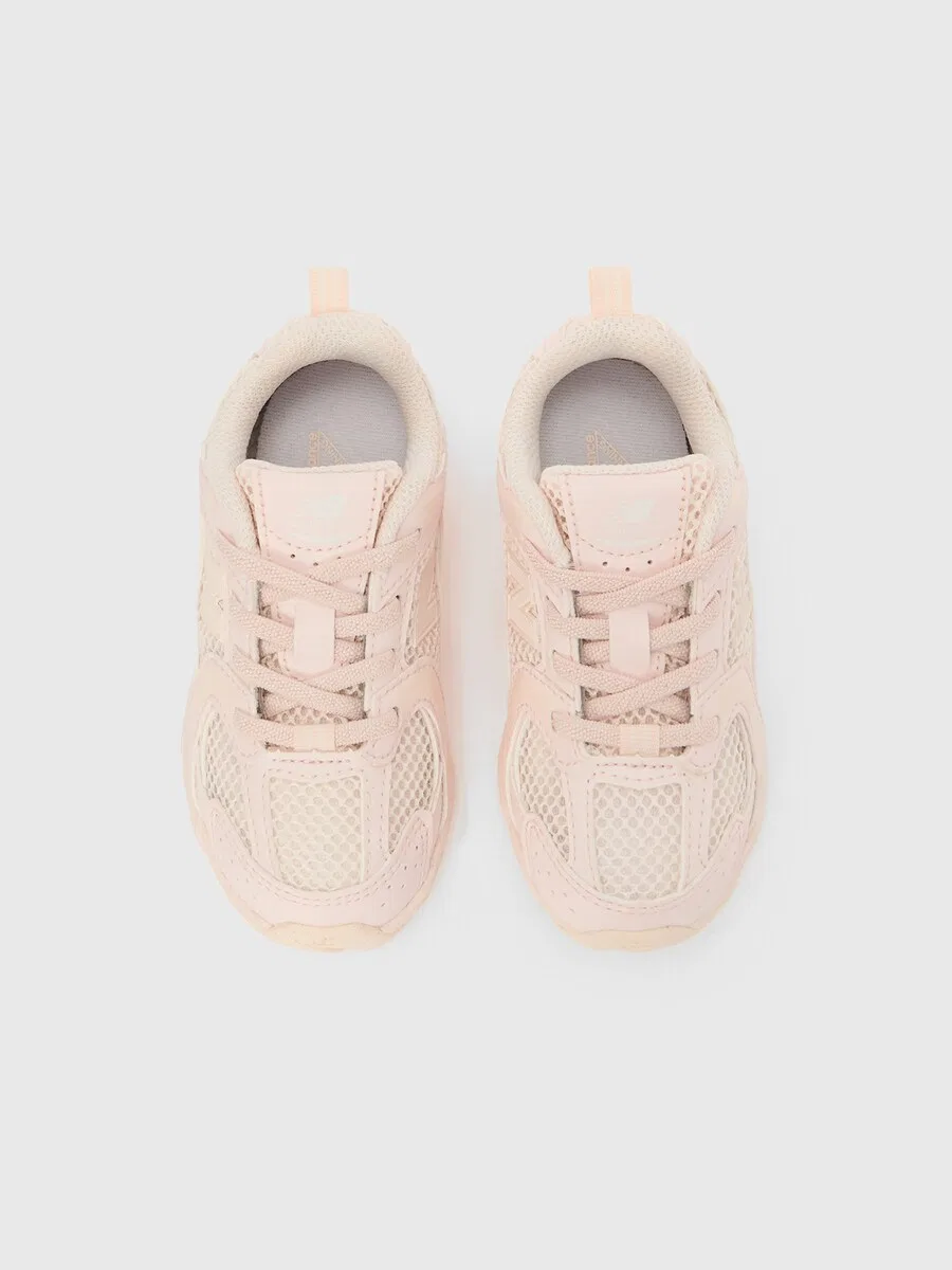 Кроссовки New Balance '530 BUNGEE' пастельно-розового цвета — фото 3