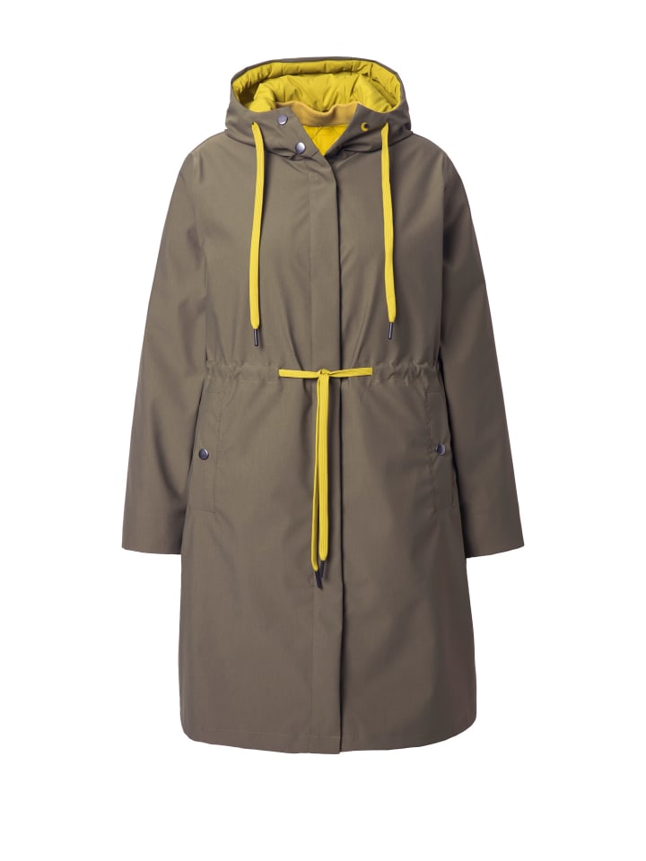 

Пальто цвета мха Ulla Popken