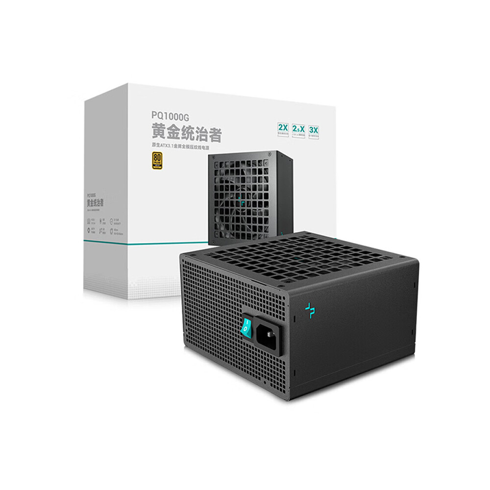 

Блок питания DeepCool PQ1000G, 1000 Вт, чёрный
