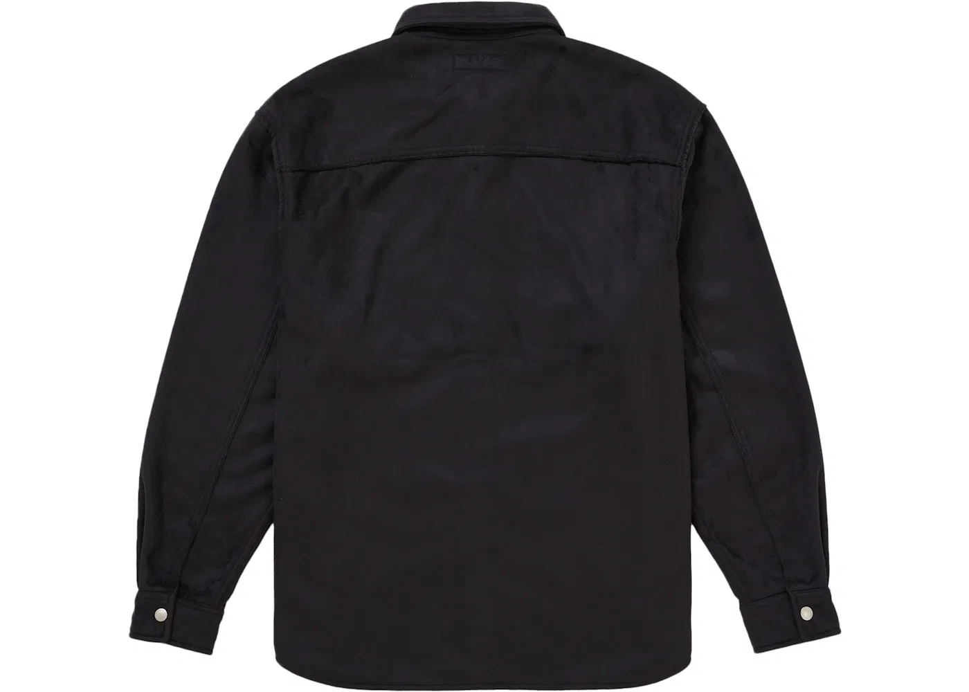 Мужская рубашка из искусственной замши Supreme Shirt, Black — фото 3