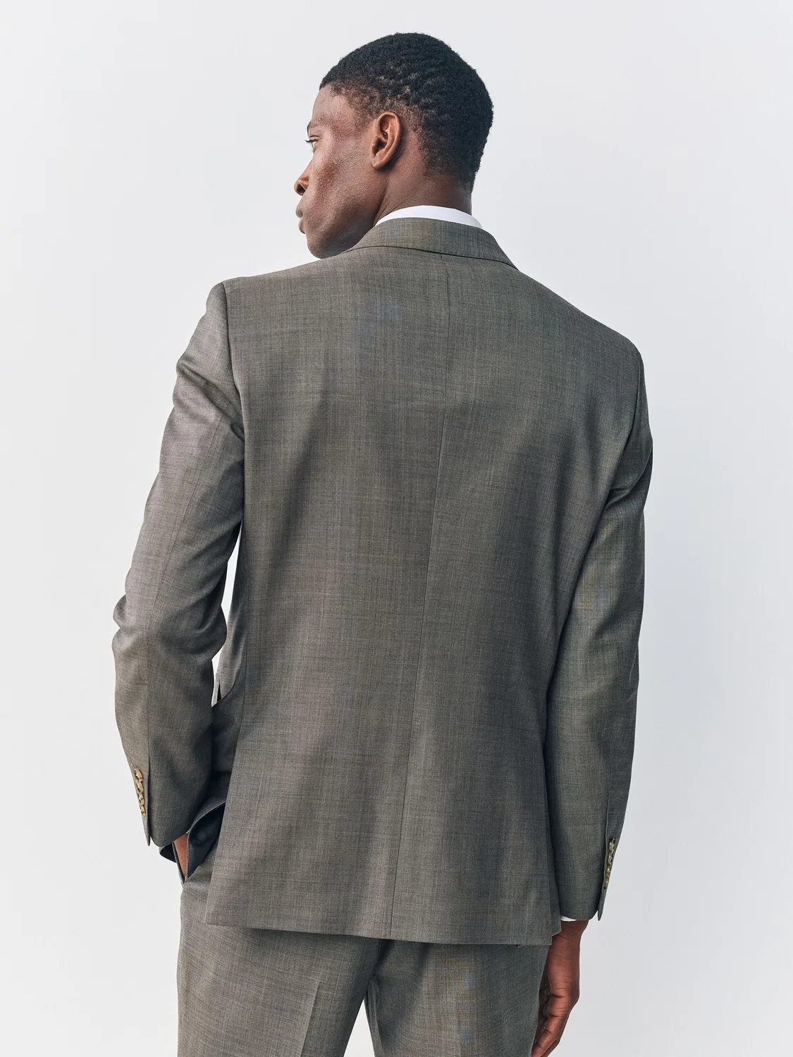 Пиджак Slim Fit Signature Cerutti Next, коричневый — фото 4