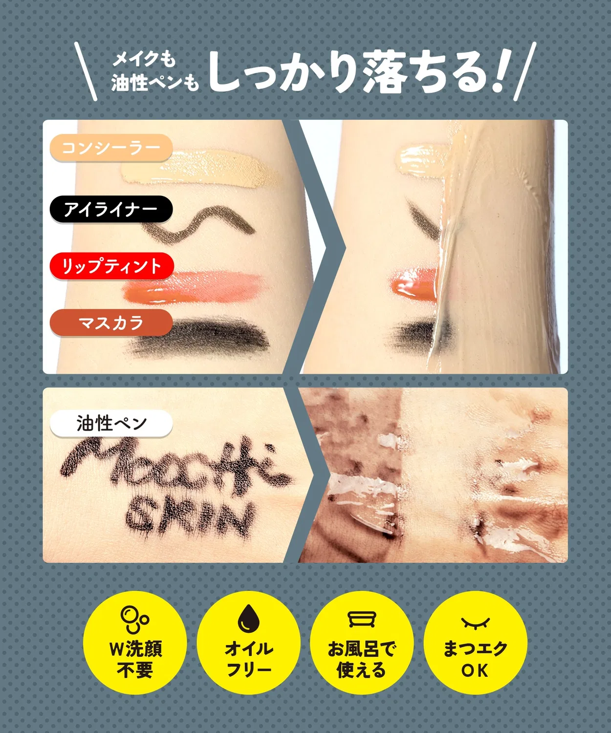 Гель для умывания Mocchi Skin — Очищающий гель для лица с азелаиновой кислотой, , белый, 200 г — фото 4