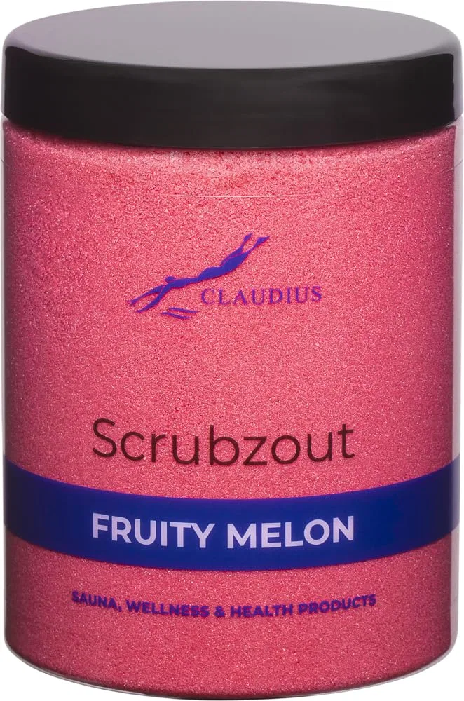 Скраб солевой Fruity Melon, Claudius, 1250 г