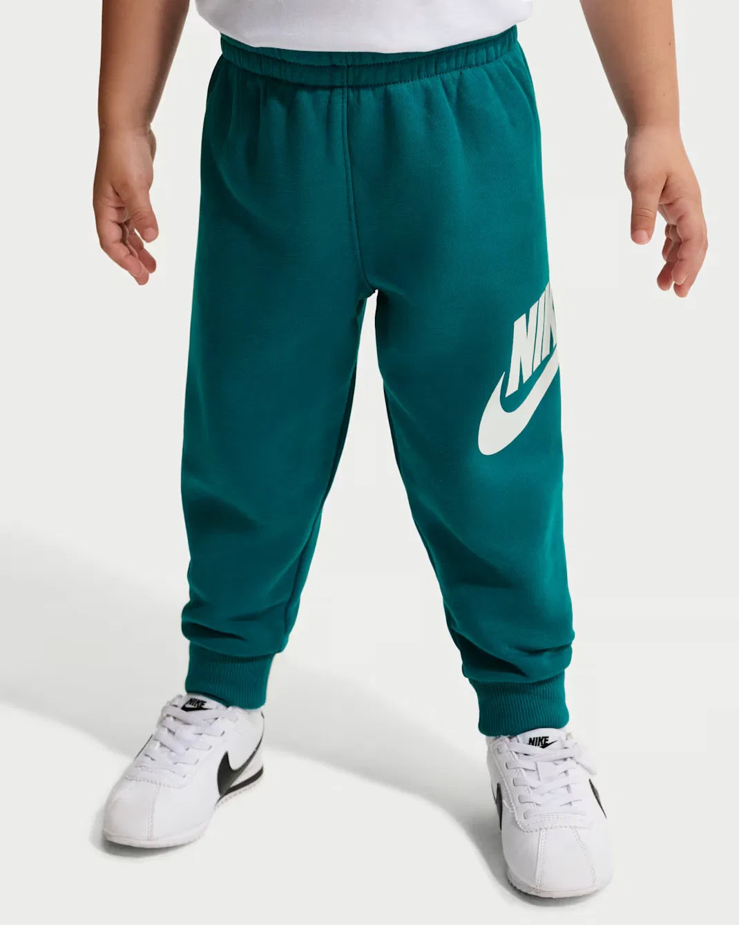 Детский флисовый комплект из двух предметов для малышей Nike, Bright Spruce — фото 4