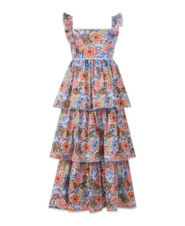 Детское платье для девочек с воланами Iliana Marlo Kids, Floral